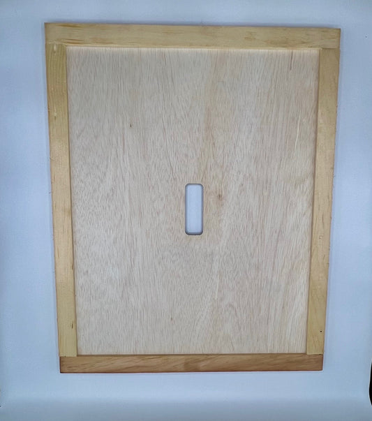 inner cover with notched lid for 10 frame beehive