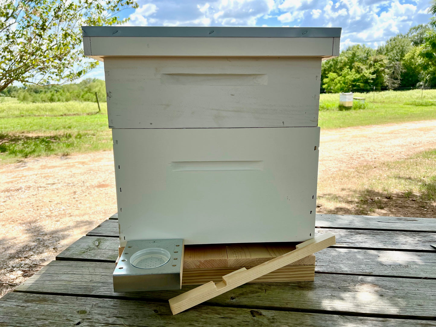 10 frame hive kit with honey super for beekeeping