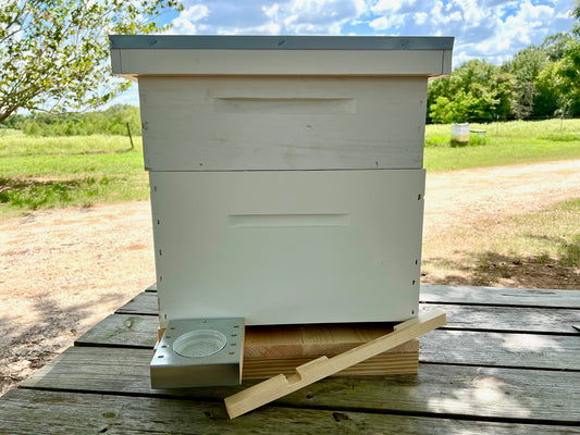 10 frame hive kit with honey super for beekeeping